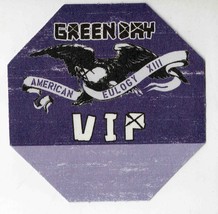 Green Day American Eulogy XIII Backstage Pass - £15.81 GBP
