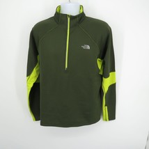 The North Face Mens Momentum 1/4 Zip Green Shirt Medium NWOT - £17.08 GBP
