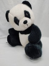 Barney Bear Vintage Panda Bear Stuffed Animal Plush 12&quot; - £15.27 GBP