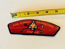 Boy Scout Cub Girl Patch Vtg Council Badge Memorabilia Arrowhead Illinoi... - £13.16 GBP