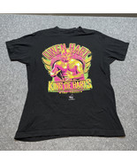 Owen Hart Foundation The King of Hearts T-Shirt  Men&#39;s Large WWE Blue Bl... - $26.86 CAD