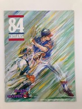 1984 Baseball Cleveland Indians Official Souvenir Program - $28.45