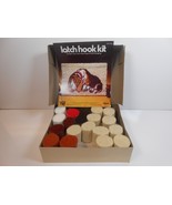 Vintage Valient Latch Hook Rug Kit #9176   Basset Hound 20&quot;x27&quot; - $349.15 MXN