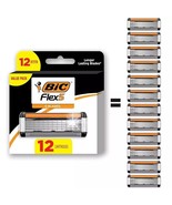 12 Refill Bic Flex 5 Refillable Razor Cartridges for Men Smooth and Comf... - $504.46 MXN