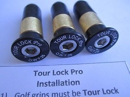 Tour Lock Pro 3-25gram Counter Weight (BLACK) for Driver/woods w/Manual +Tool - £36.56 GBP
