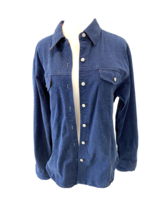 IRENE ALLISON Blue Denim Women’s Cardigan Stretch Jacket Shirt Top Mediu... - £13.18 GBP