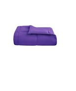 Martha Stewart Essentials Down Alternative Full/Queen Comforter, Purple - £108.67 GBP