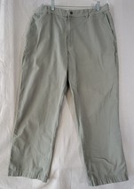 Columbia Mens Outdoor Hiking Pants 38x30 6 Pockets Light Gray - $13.98
