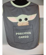 Star Wars The Mandalorian Baby Yoda Precious Cargo Dog Pet T-Shirt Size ... - £16.07 GBP