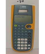 Texas Instruments TI-30XS Multiview Scientific Solar Calculator Yellow - $272.43 MXN