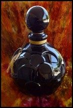 Huge Vintage Art Deco Bubbles Perfume Factice Black Glass Bottle Store Display - £199.83 GBP