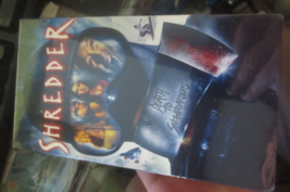 vintage 2003 SHREDDER VHS Tape Skateboarding Horror movie MGM Sealed - £22.10 GBP