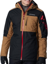New Columbia Men&#39;s Timberturner II Jacket Black Multi  Size Large - $197.99