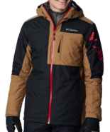 New Columbia Men&#39;s Timberturner II Jacket Black Multi  Size Large - $269.61 CAD