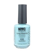 NYC Long Wearing Nail Enamel - Skyline Blue - $5.34 CAD