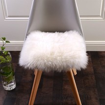 Softlife Sq.Are Faux Fur Sheepskin Chair Cover Seat Cushion Pad Super Soft Area - £33.21 GBP