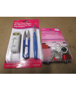 Home and Travel Sewing Kit Seamer Ripper 60&quot; Tape Snip Scissors - £6.92 GBP