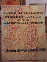 Vintage (1969) Rand Mc Nally&#39;s Pioneers Atlas Of The American West Hardcover Book - £94.05 GBP