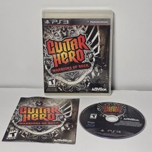 Guitar Hero Warriors of Rock Sony PlayStation 3 2010 PS3 Complete with Manual - £10.75 GBP
