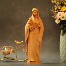 11.8 Inches Virgin Mary and Baby Jesus Figurine, Religious Catholic Statue - £78.23 GBP