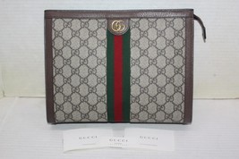 Authenticity Guarantee 
GUCCI 625549 Beige Supreme GG Coated Canvas Vintage W... - £532.96 GBP