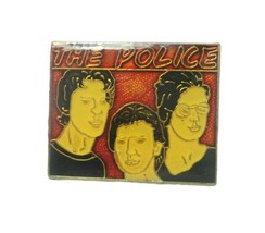 The Police Vintage Pin from the 80s Lapel Hat Tac Sting Stewart Copeland... - $5.87