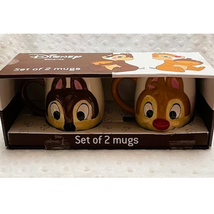 Disney Chip &amp; Dale Set of Ceramic Mugs- NEW - £22.86 GBP
