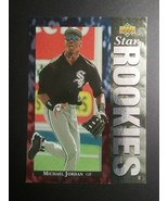 Michael Jordan 1994 Upper Deck Star Rookies #19 Baseball White Sox (RC) NM - £31.45 GBP