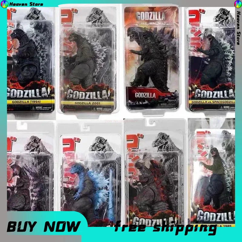 New King Of The Monster Godzilla Figure Atomic Attack Neca Gojira With R... - $35.05+
