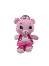 2011 Fisher-Price Pink Princess Doodler Bear Stufffed Aniaml Plush - £10.15 GBP
