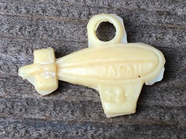 Vtg Japan Blimp Celluloid Charm Cracker Jack Toy Prize - £7.74 GBP