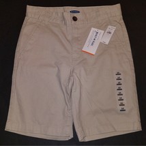 NWT Old Navy Khaki Tan Youth Shorts Built-In Flex Size 10 Boy Girl - £8.63 GBP