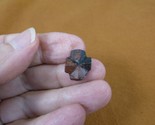 (CR593-101) 5/8&quot; Fairy Stone CHRISTIAN CROSS oiled Staurolite Crystal MA... - £12.67 GBP
