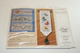 1985 The Creative Circle #2430 Bookmark Collection 2.75 x 6.75 Cross Stitch NOS - $7.91