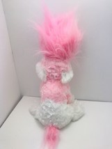 Celebrate Bunny Rabbit Plush Stuffed Animal Pink White Fluffy Ears Easter Fuzzy - £11.98 GBP