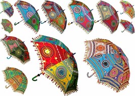 Indian Parasols (Lot of 5) - £24.24 GBP