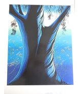 Eyvind Earle "Blue Pine" Serigraph Hand Signed &amp; Numbered Never Framed E... - $985.05