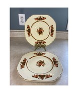 Wedgewood &amp; Co. England Vintage Frontenac 8&quot; Salad /Bread Plate Lot Of 2 - $21.77