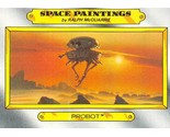 1980 Topps Star Wars ESB #118 Ralph McQuarrie Space Paintings Probot Hoth - $0.89