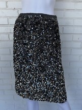 Teri Jon Sportswear Sequined Mesh Skirt Women&#39;s Size 8 - £37.03 GBP