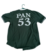 Disney Peter Pan Lost Boys Baseball Jersey Men’s Size Medium Green Embro... - $106.65 CAD