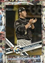 Junichi Tazawa 2017 Topps Update Gold Parallel #/2017 - Miami Marlins - US71 - £1.56 GBP