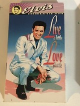 Live A Little Love A Little Vhs Tape Elvis Presley - £1.93 GBP