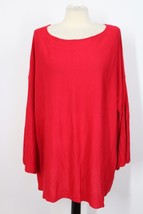 NWD Lane Bryant 22/24 Red Bell Sleeve Pullover Sweater - £20.49 GBP