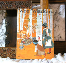 Wee Wisdom Pages, Thanksgiving, Christmas, 1965 &amp; 66, Ephemera, Frameable, Decor - £5.10 GBP