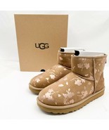 UGG CLASSIC MINI FLORAL FOIL BOOTS- Color AMPHORA - £114.66 GBP