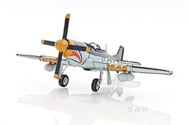 Model Plane Aircraft Traditional Antique 1943 Gray Mustang P-51 1:40 Scale Iron - £95.12 GBP