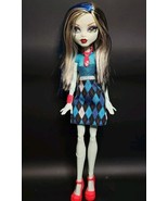 Monster High Frankie Stein Blue Dress Red Shoes Doll Mattel 2012 - £17.11 GBP