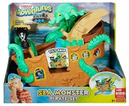 Thomas &amp; Friends Fisher-Price Adventures, Sea Monster Pirate Set - £101.26 GBP