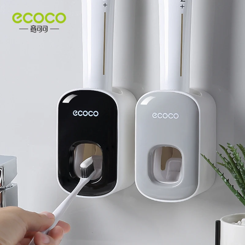 House Home ECOCO Wall Mount Automatic TootAaste Dispenser Bathroom Accessories S - £23.60 GBP